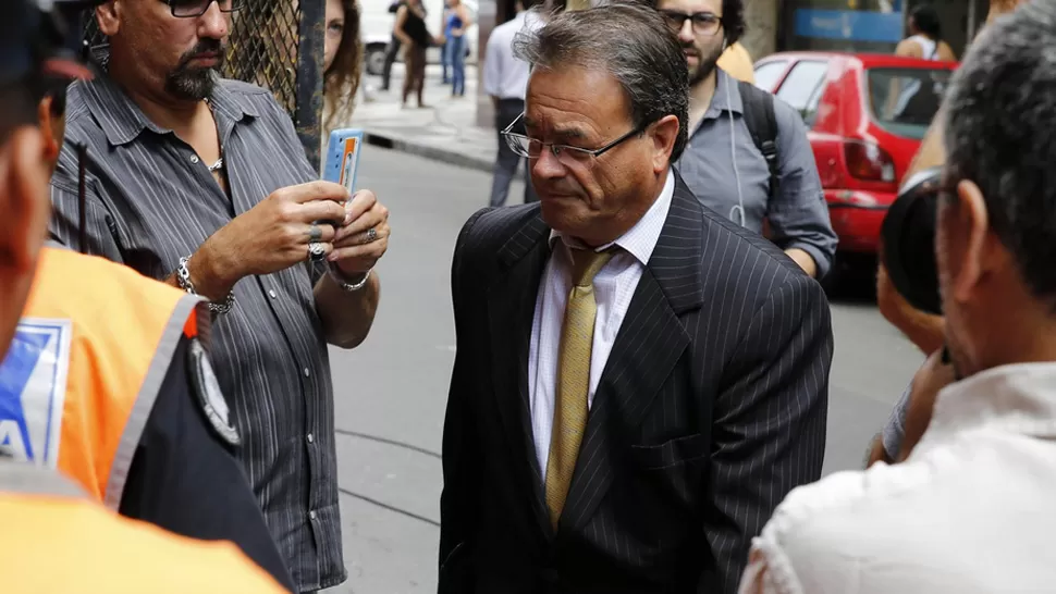 UNA CAMPAÑA. Blanco Bermúdez aseguró que el gobierno quiere hacer creer que su defendido es una mala persona. FOTO TOMADA DE LANACION.COM.AR