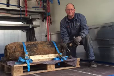 Descubren una bomba de la II Guerra Mundial debajo del estadio de Borussia Dortmund