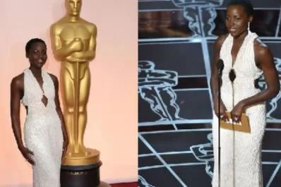 Le robaron a Lupita Nyong´o el vestido que usó en los Oscar