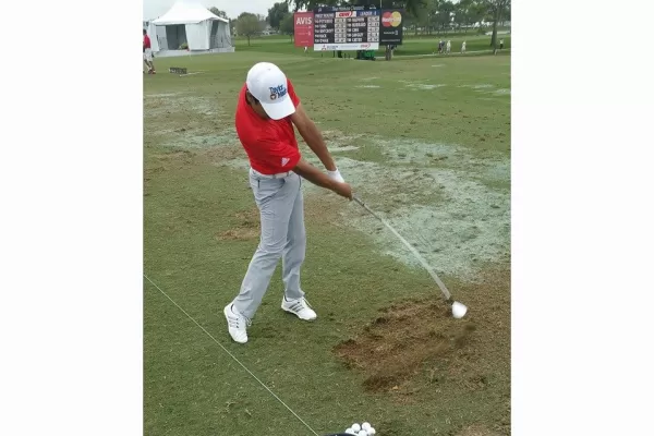 “Pigu” anduvo a los tumbos en Palm Beach