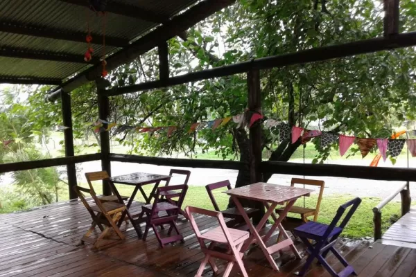 Un pub relajado para escuchar música en el cerro