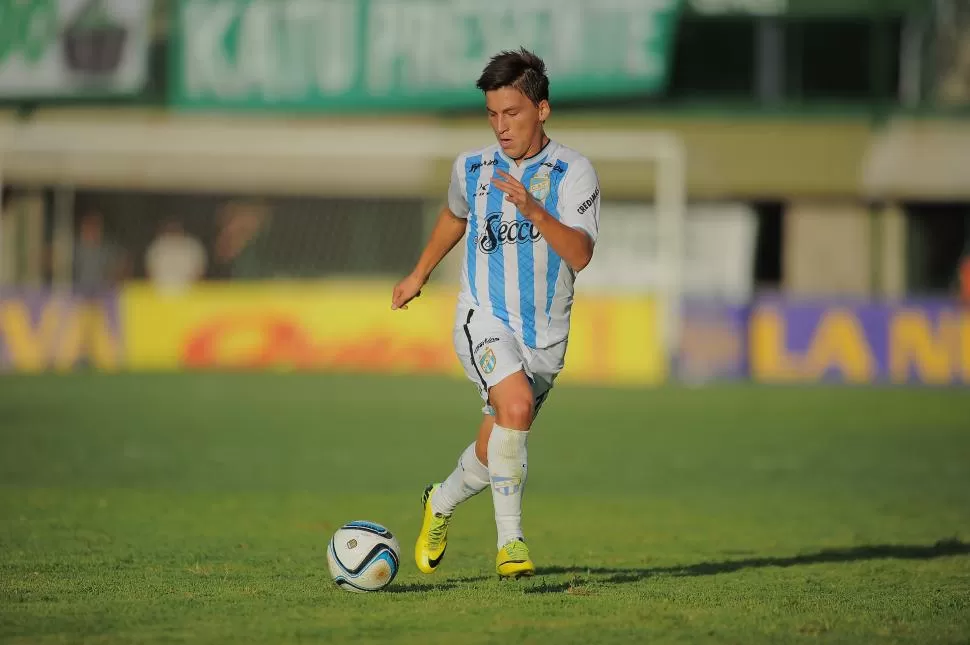 PRIMEROS MINUTOS. Becica debutó con la celeste y blanca.  