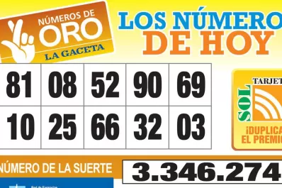 Los Números de Oro de LA GACETA