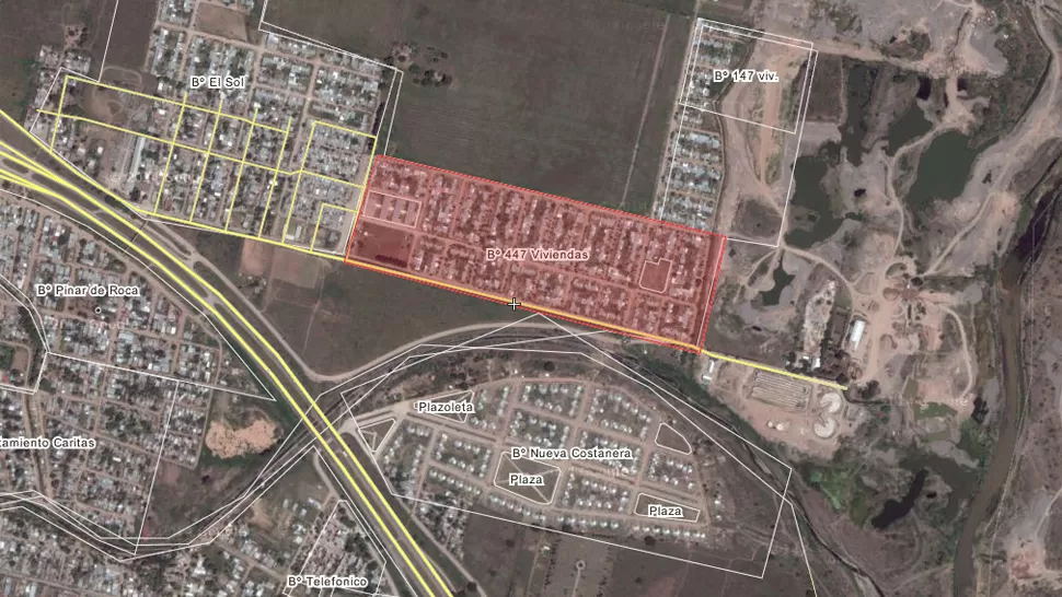 HALLAZGO. La víctima tendría unos 50 años y habría fallecido durante el fin de semana. IMAGEN TOMADA DE WIKIMAPIA.ORG