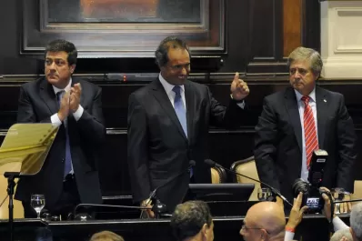 Scioli ratificó su alineamiento al proyecto K