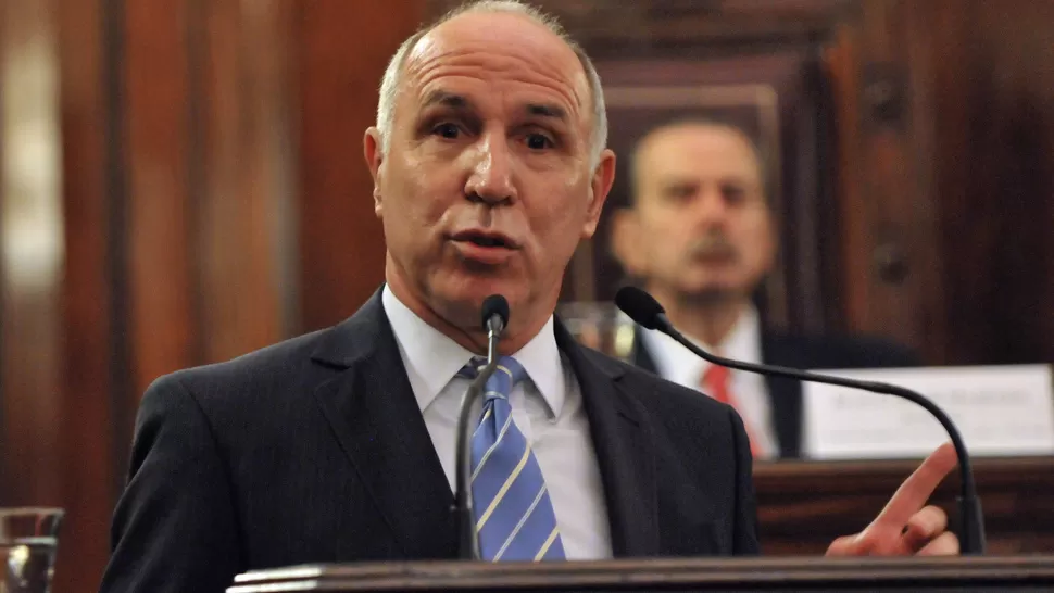 CRÍTICO. Lorenzetti sostuvo que los jueces deben actuar sin ceder a las presiones. TÉLAM
