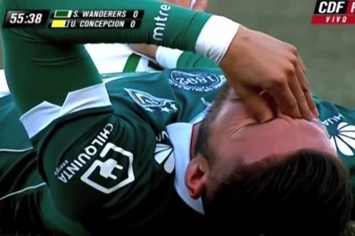 Video: entro a la cancha, estuvo 10 segundos y se desgarró