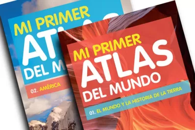 No te pierdas la colección “Mi primer atlas del mundo”