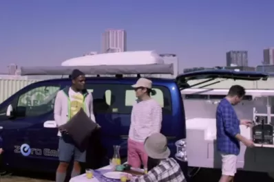 Nissan fabricará una furgoneta con asador incluido