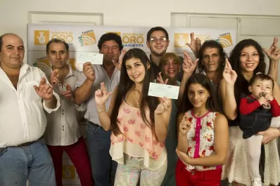 Con el premio arreglarán sus casas y celebrarán con sus familias