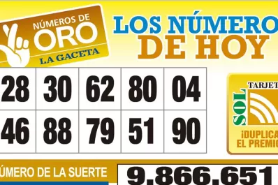 Los Números de Oro de LA GACETA