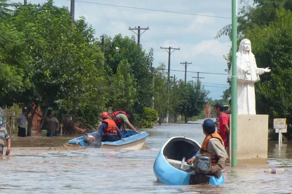 Datos sobre las inundaciones: lugares y caminos anegados