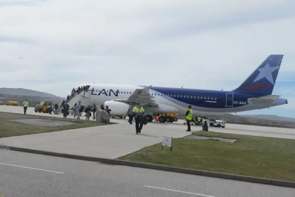 Por un paro gremial no hay vuelos de LAN