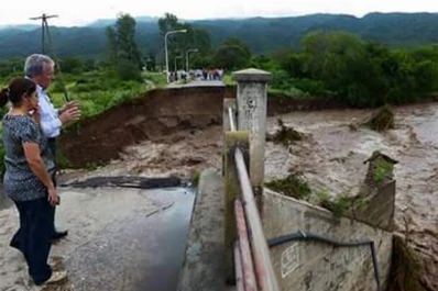 Un alud azotó a Las Estancias, en Catamarca