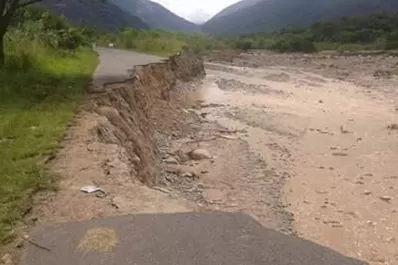 Es imposible llegar a la Quebrada de Lules por la ruta 321