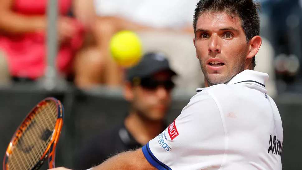 CONOCIDO. Delbonis se enfrentará al rival que lo eliminó del último Roland Garros. ARCHIVO