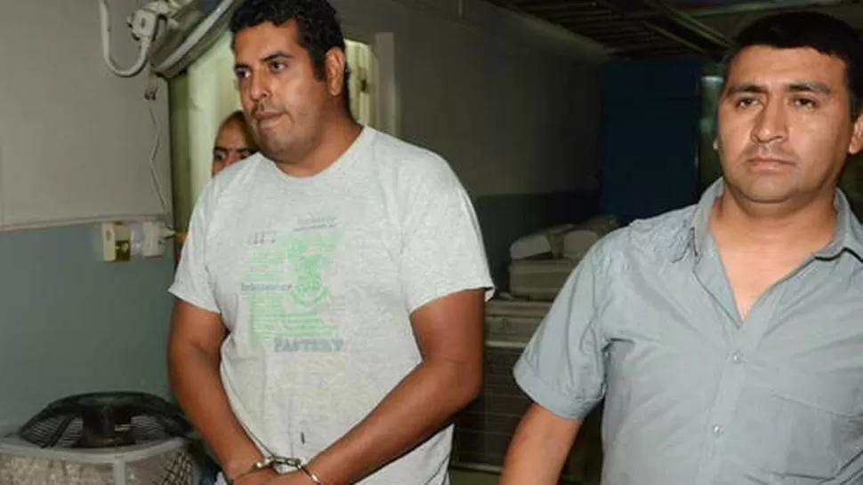 DETENIDO. Mañana se sabrá si Salto tiene que cumplir prisión preventiva. FOTO DE ELLIBERAL.COM.AR