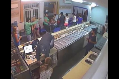 Detuvieron a los tres delincuentes que asaltaron una heladería