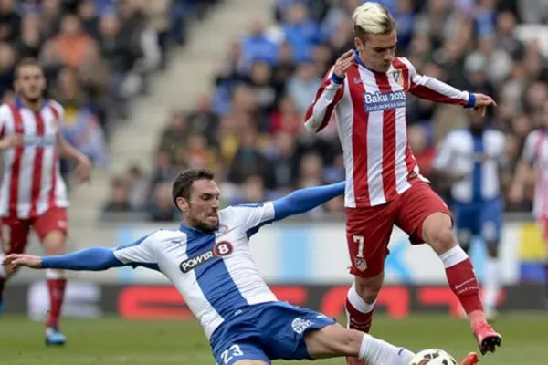 El Atlético de Madrid empató con Espanyol y se aleja de los punteros
