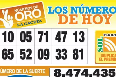 Los Números de Oro de LA GACETA