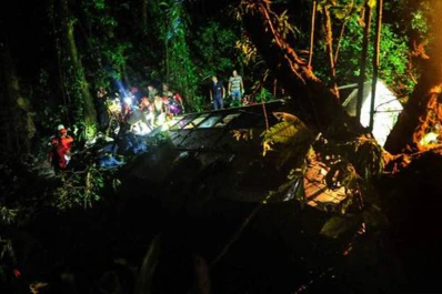 Al menos 49 personas murieron en un accidente en Brasil