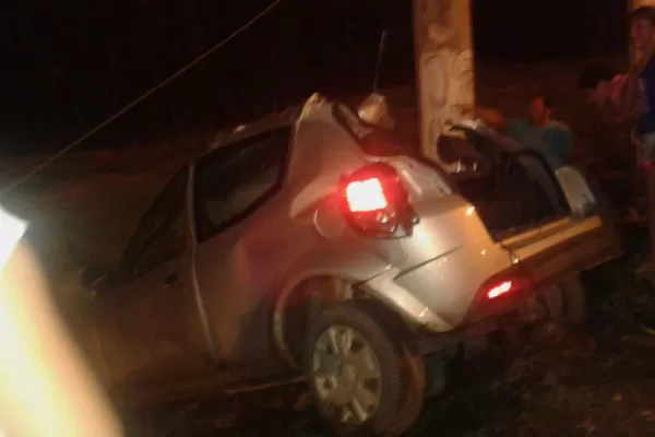 Falleció cuando el auto en el que iba impactó contra una columna, en San Pablo