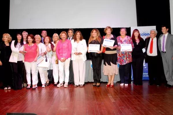 La Sociedad de Locutores agasajó a mujeres destacadas