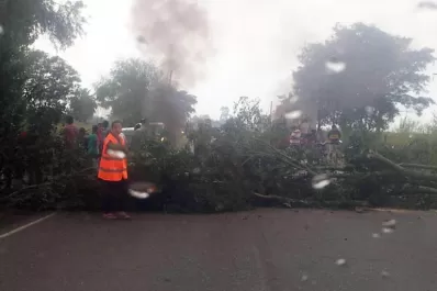Por una protesta, no se puede circular por la ruta 329, en el sur tucumano