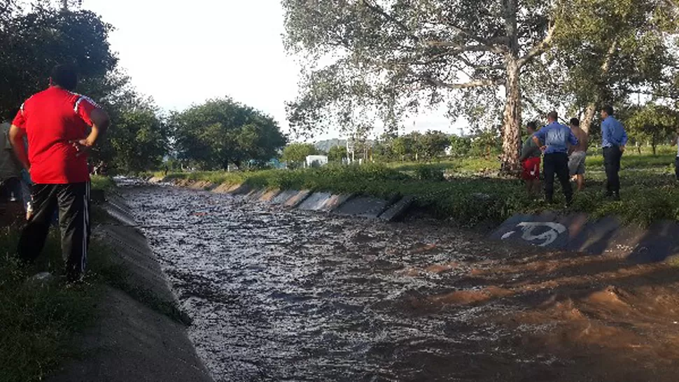 ARROYO. El Fariñango, en la capital de Catamarca. 