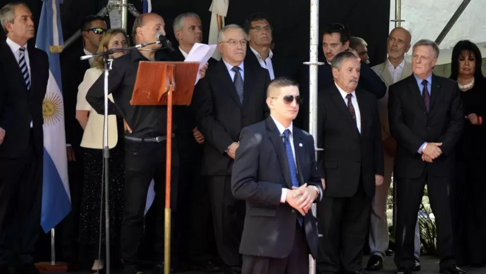 La Presidenta no participó del acto. IMAGEN TOMADA DE TN.COM.AR