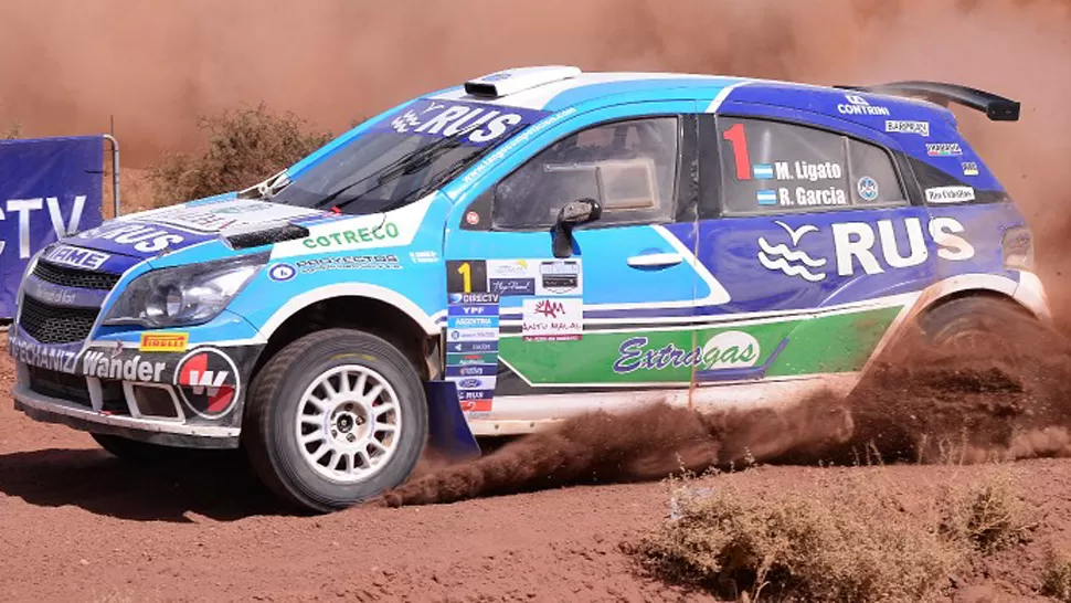 AL FRENTE. El campeón se quedó con la primera jornada de la carrera que se disputa en Neuquén. FOTO TOMADA DE RALLYARGENTINO.COM