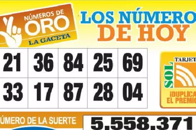 Los Números de Oro de LA GACETA