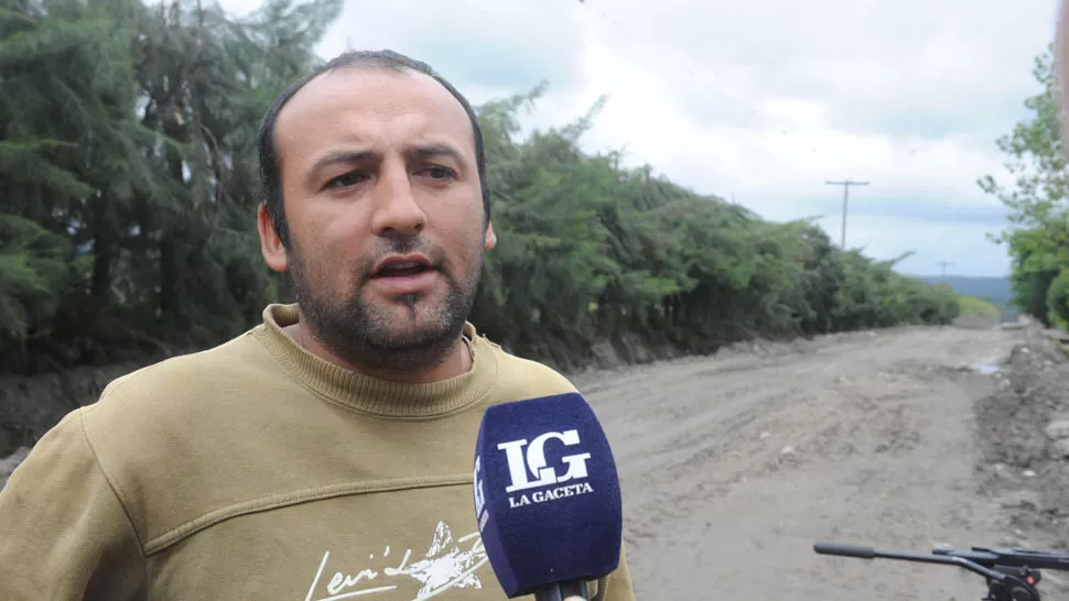 EL DÍA DESPUÉS. Cristian Bulacio habló con LA GACETA. 