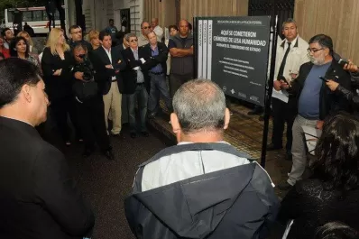 Con un acto, recordaron en La Rioja la noche más negra de la historia argentina