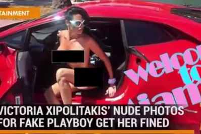 La parodia del arresto de Vicky Xipolitakis en Miami