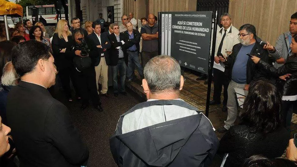 SITIO DE LA MEMORIA. En la ex sede de la Policía Federal funcionó un centro de detención ilegal. FOTO DE FENIX951.COM.AR