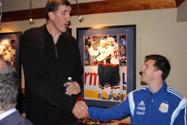 Messi y su encuentro con el gigante Mureşan