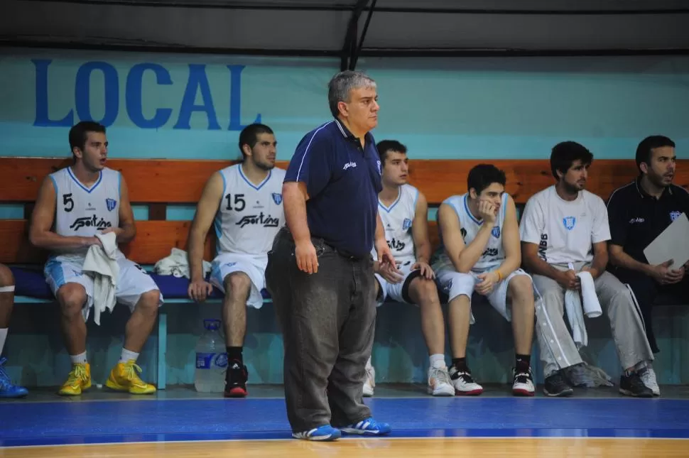 CON MUCHA FE. Gabriel Albornoz se propuso sacar lo mejor del plantel que dirige. la gaceta / foto de diego aráoz (archivo)