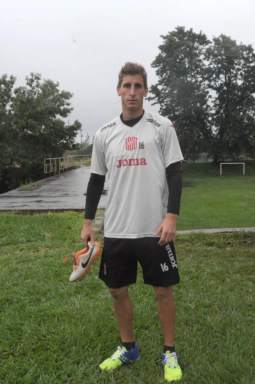 PREPARADO. Braian Resch debutará el domingo con la confianza de Tempesta. la gaceta / foto de antonio ferroni