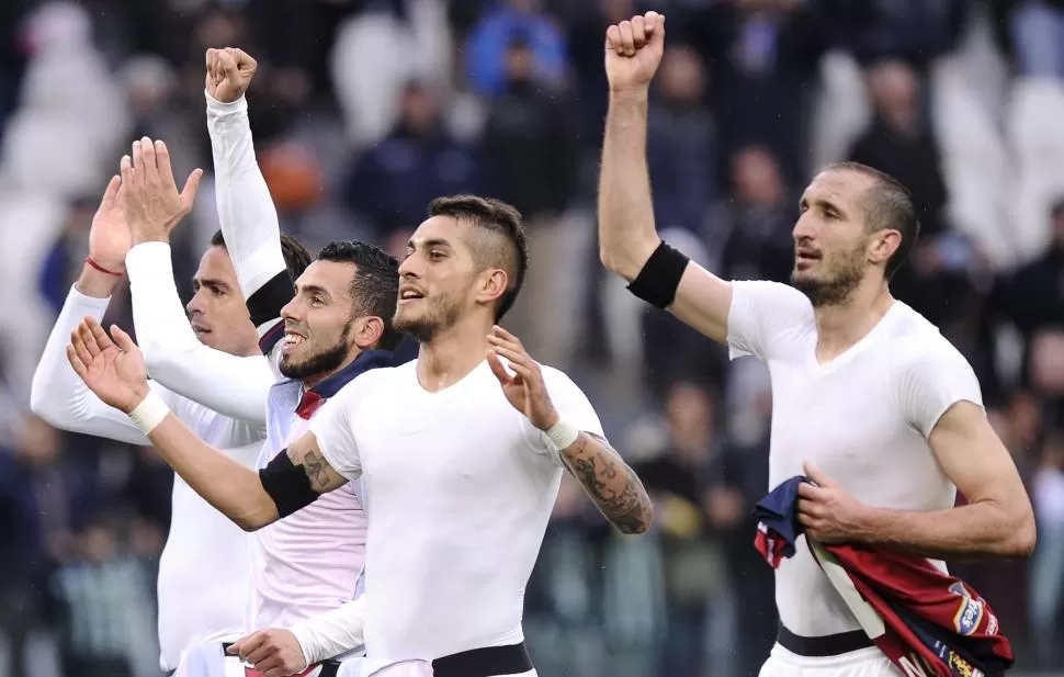 FELIZ. Roberto “Maxi” Pereyra disfruta de su día a día en Juventus, el que comparte nada menos que con Carlos Tevez y con quien espera seguir estando en la Selección. reuters