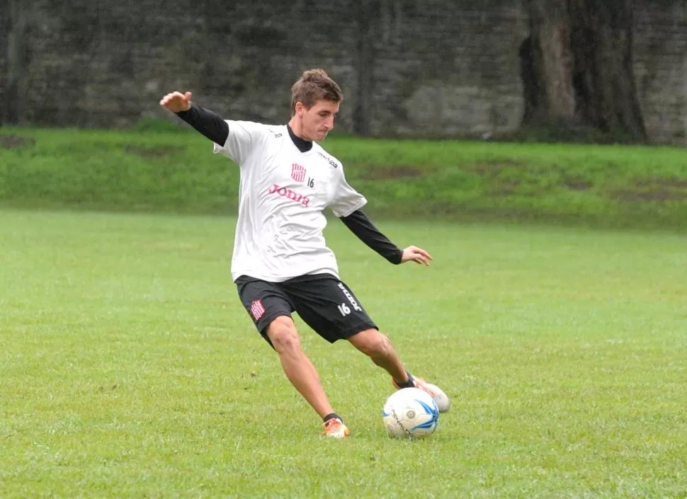 PODRÁ DEBUTAR. San Martín pedirá hoy a la Liga Tucumana que Braian Resch sea habilitado para jugar ante Zapla mañana. la gaceta / foto de Antonio Ferroni