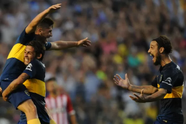 Boca cantó 100 al derrotar a Estudiantes 3 a 0