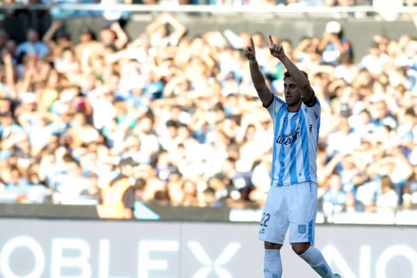 Racing ganó: Bou y Milito hicieron la diferencia