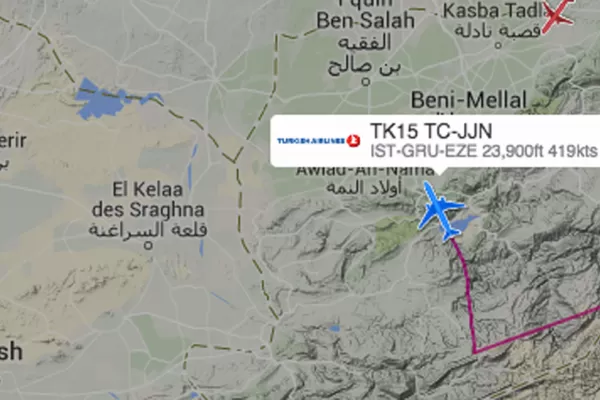 Desvían un vuelo de Estambul a Buenos Aires por una amenaza de bomba