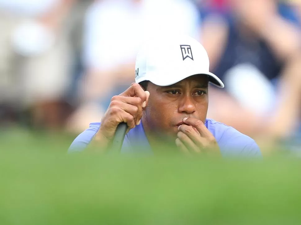 TAPADO. Los problemas físicos de Tiger atentaron contra su carrera, hoy en caída. USA TODAY SPORTS (ARCHIVO)