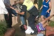 Apalearon a dos delincuentes en Barrio Sur