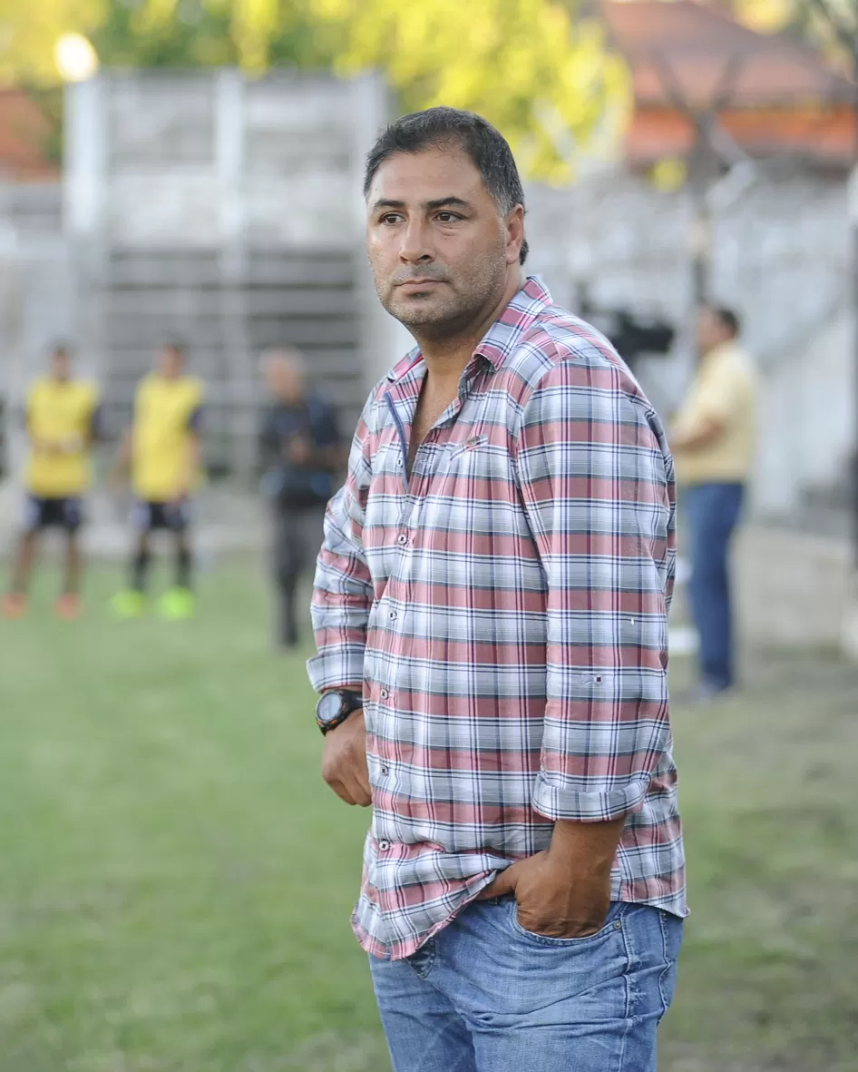 EXPECTANTE. Godoy no definió el 11 titular. El plantel viajará el sábado. la gaceta / foto de osvaldo ripoll