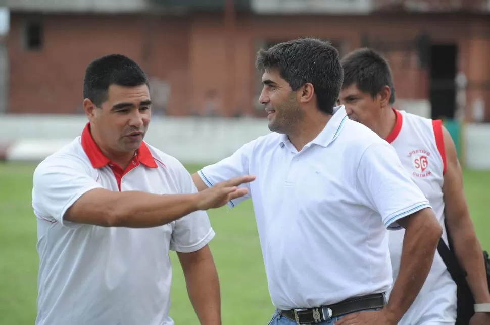 NO SE CONFÍA. Concha quiere que sus jugadores no se relajen. la gaceta / foto de héctor peralta (archivo)