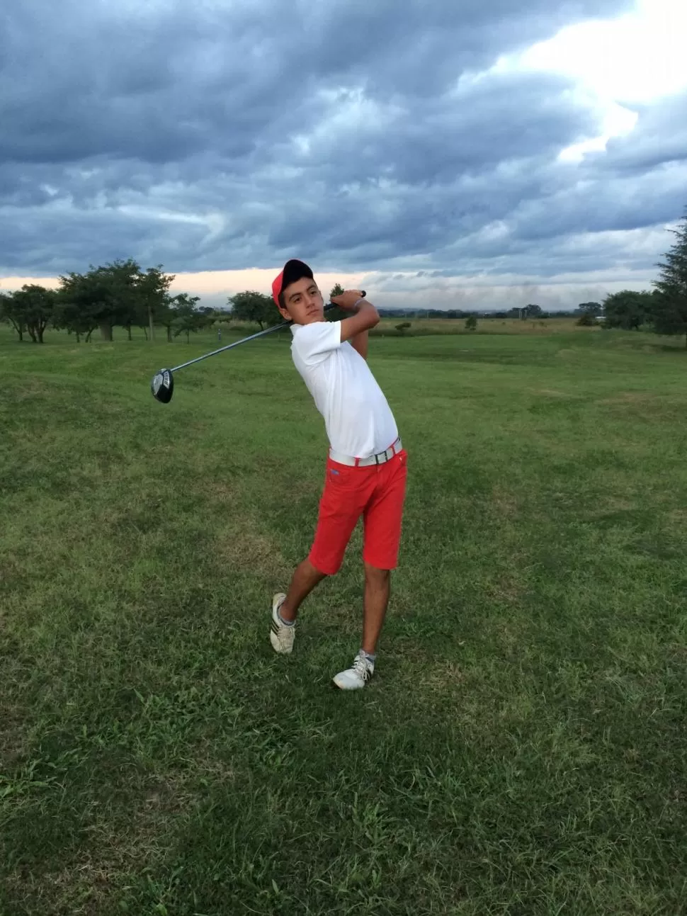 LO LOGRÓ. Francisco Contini ganó por desempate automático.  prensa jockey club