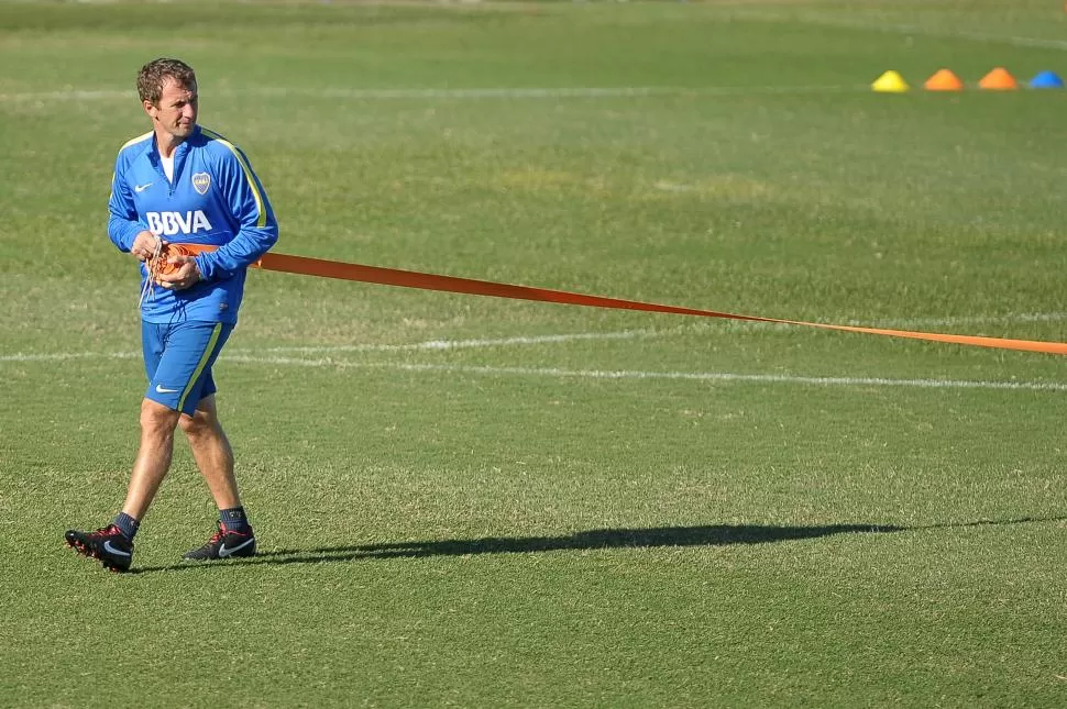 SEGURO, PERO NO CONFIADO. El “Vasco” anticipó un partido duro. télam (archivo)